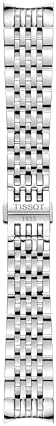 Tissot Mens Tissot Le Locle Powermatic 80 Open Heart 316L Stainless Steel case Automatic Watches  Grey  Stainless Steel  19  T0064071103302 