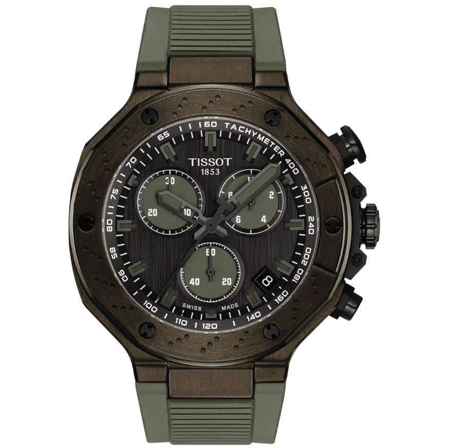 Tissot T Race Chronograph Quartz Grey Dial 45mm Men s Watch T141 417 37 061 02