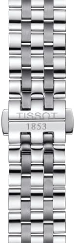 Tissot mens Carson Auto Stainless Steel Dress Watch Grey T1224071103300