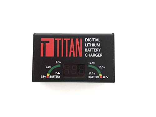 Titan - Cargador digital de iones de litio Airsoft