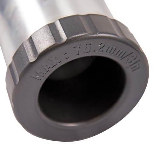 Titan Post Drivers Collares adaptadores de 3" para modelo PGD3875 para poste, tubo, varilla o estaca entre 2" y 3" de diámetro