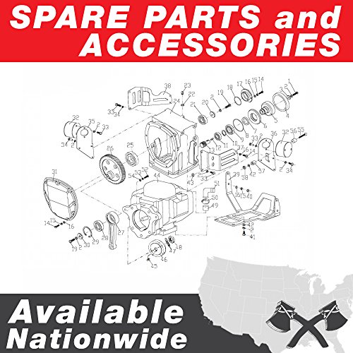 Tomahawk 4 HP Honda, vibratorio de salto con fuerza de compactación del motor Honda GX120R, 3,550 libras por pie cuadrado (TR68H Rammer)