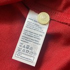 Talla M - Tommy Hilfiger Men s Wine Red Regular Fit Wicking Performance Pique Solid Polo