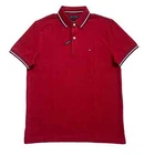 Polo Tommy Hilfiger de secado rápido con protección UV y ribete de rayas para hombre