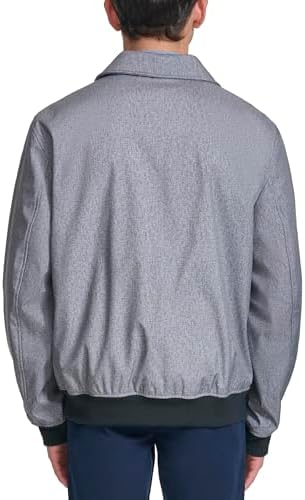 Tommy Hilfiger Mens Lightweight Water Resistant Varsity Bomber Jacket