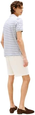 Tommy Hilfiger Mens Short Sleeve Casual Polo Shirts in Regular Fit with Liquid Cotton