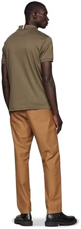 Tommy Hilfiger Mens Short Sleeve Casual Polo Shirts in Regular Fit with Liquid Cotton