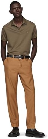 Tommy Hilfiger Mens Short Sleeve Casual Polo Shirts in Regular Fit with Liquid Cotton