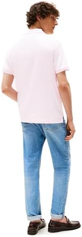 Tommy Hilfiger Mens Short Sleeve Casual Polo Shirts in Regular Fit with Liquid Cotton