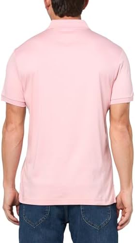 Tommy Hilfiger Mens Short Sleeve Casual Polo Shirts in Regular Fit with Liquid Cotton
