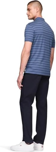 Tommy Hilfiger Mens Short Sleeve Casual Polo Shirts in Regular Fit with Liquid Cotton