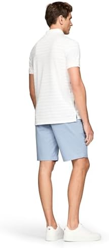 Tommy Hilfiger Mens Short Sleeve Casual Polo Shirts in Regular Fit with Liquid Cotton