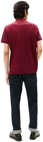 Tommy Hilfiger Mens Short Sleeve Casual Polo Shirts in Regular Fit with Liquid Cotton
