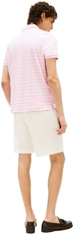 Tommy Hilfiger Mens Short Sleeve Casual Polo Shirts in Regular Fit with Liquid Cotton