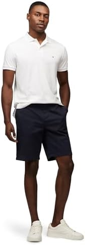 Tommy Hilfiger Mens Short Sleeve Casual Polo Shirts in Regular Fit with Liquid Cotton
