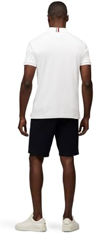 Tommy Hilfiger Mens Short Sleeve Casual Polo Shirts in Regular Fit with Liquid Cotton