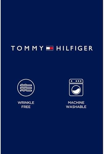 Tommy Hilfiger Mens Regular Fit Non Iron Gingham Dress Shirt   Amazon Exclusive