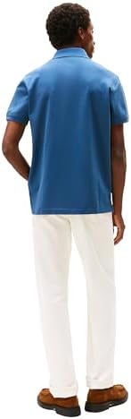 talla M - Tommy Hilfiger Mens Short Sleeve Polo Shirts in Classic Fit with Stretch and Organic Pique Cotton