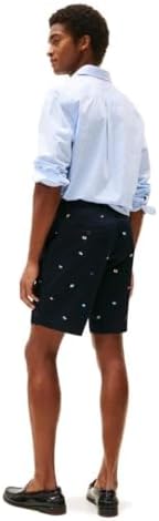 Tommy Hilfiger Mens Casual Cotton Shorts 9 Inch with Stretch  Also Available in Big and Tall