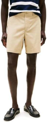 Tommy Hilfiger Mens Casual Cotton Shorts 9 Inch with Stretch  Also Available in Big and Tall