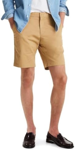 Tommy Hilfiger Mens Casual Cotton Shorts 9 Inch with Stretch  Also Available in Big and Tall