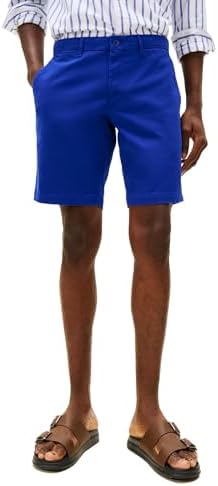 Tommy Hilfiger Mens Casual Cotton Shorts 9 Inch with Stretch  Also Available in Big and Tall