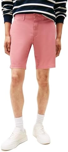Tommy Hilfiger Mens Casual Cotton Shorts 9 Inch with Stretch  Also Available in Big and Tall