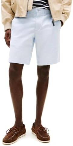 Tommy Hilfiger Mens Casual Cotton Shorts 9 Inch with Stretch  Also Available in Big and Tall