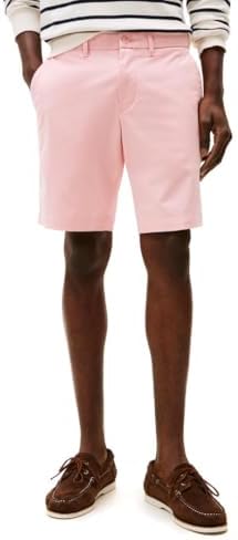 Tommy Hilfiger Mens Casual Cotton Shorts 9 Inch with Stretch  Also Available in Big and Tall