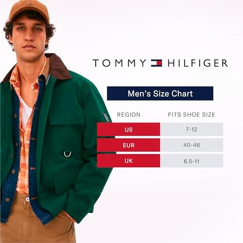 Tommy Hilfiger Mens Athletic Cushioned Crew Socks  10 Pack 