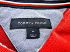 Tommy Hilfiger Size Medium Men s Red Embroideed Chest Logo Short Sleeve Polo