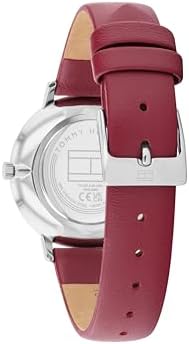 Tommy Hilfiger Womens Slim Quartz Watch  Leather Strap  Water Resistant 3 ATM  Sleek and Stylish Timepiece  Gift for Her  35mm