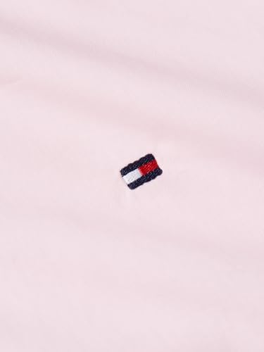 Tommy Hilfiger Womens Cotton Poplin Long Sleeve Button Down Shirt in Regular Fit with Roll Up Sleeve