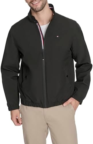 Tommy Hilfiger mens Tommy Hilfiger Mens Stand Collar Jacket