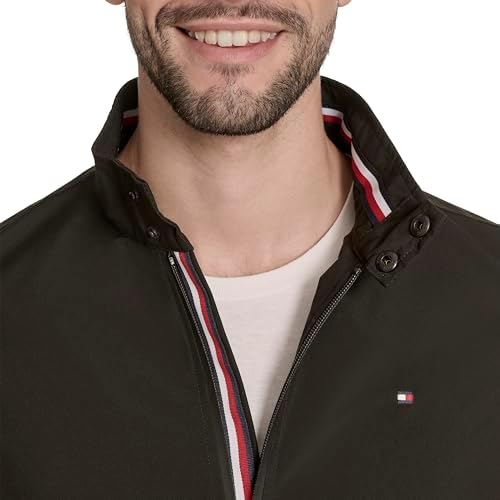 Tommy Hilfiger mens Tommy Hilfiger Mens Stand Collar Jacket