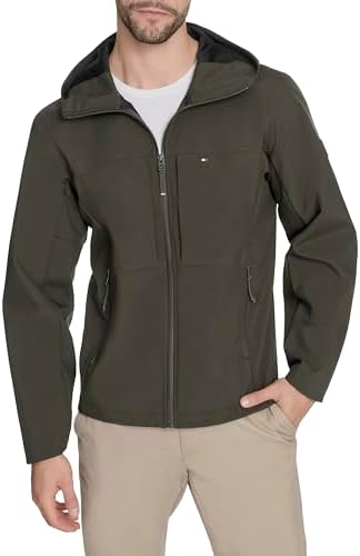 Tommy Hilfiger mens Tommy Hilfiger Mens Stand Collar Jacket