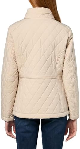 Tommy Hilfiger womens Brass Hardware Transitional Barn Jacket Quilted Coat