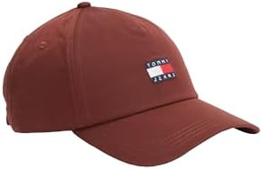 Tommy Jeans Mens Tommy Jeans Hats for Men   Cotton Logo Adjustable Baseball Cap