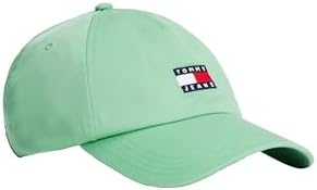 Tommy Jeans Mens Tommy Jeans Hats for Men   Cotton Logo Adjustable Baseball Cap