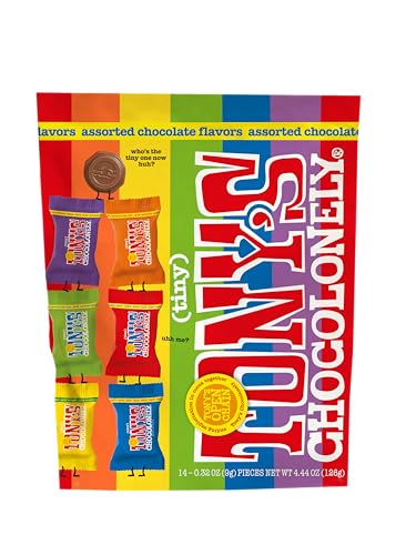 Tonys Chocolonely Assorted Milk Chocolate Pieces   Belgium Chocolate  Fairtrade & B Corp Certified  36 pieces  11 28 oz   Pack of 2 