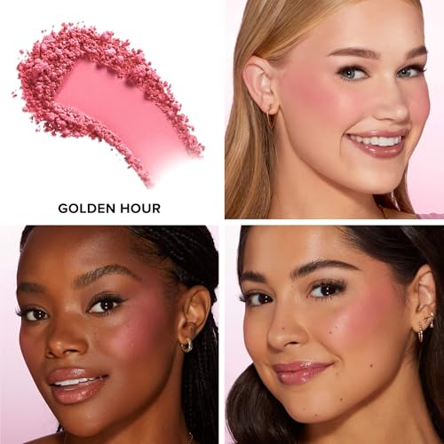 Too Faced Cloud Crush Blurring Blush   Velvety  Blendable  High Pigment Powder Blush for Cheeks  0 17 Ounce