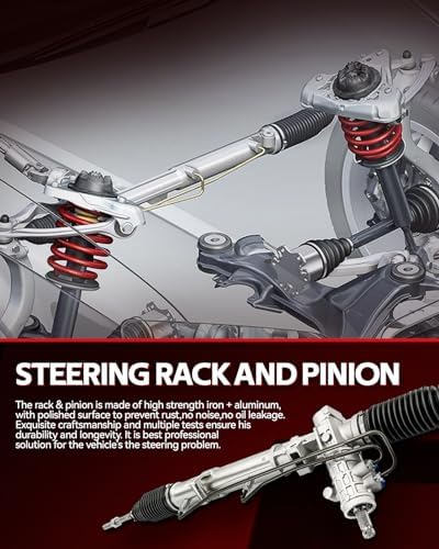 Torchbeam Electronic Power Steering Rack and Pinion Direct Fit 2007 2010 Versa 1 8L Replace No 1G 2671