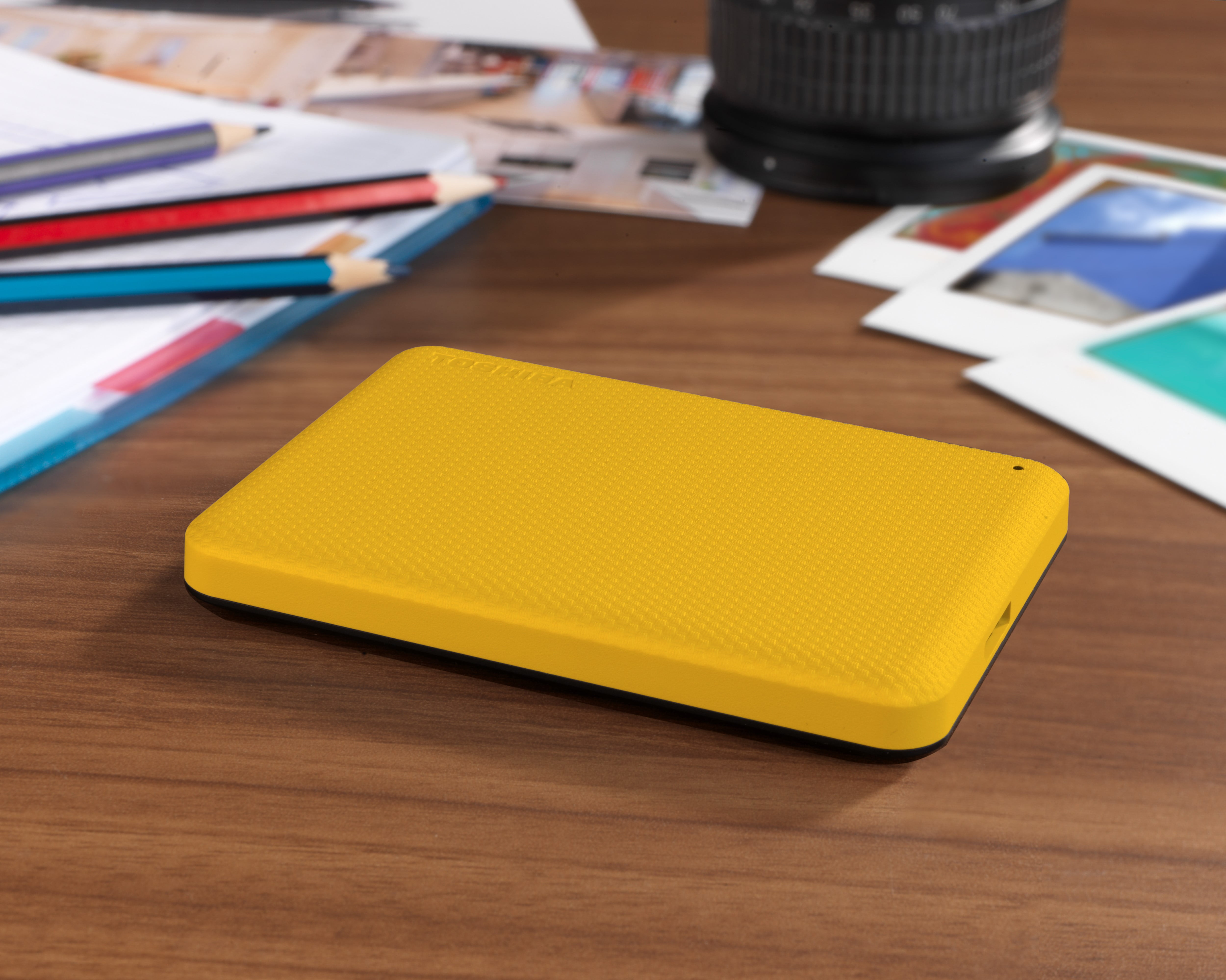 Toshiba Canvio Advance Plus Portable External Hard Drive 2TB   Honey