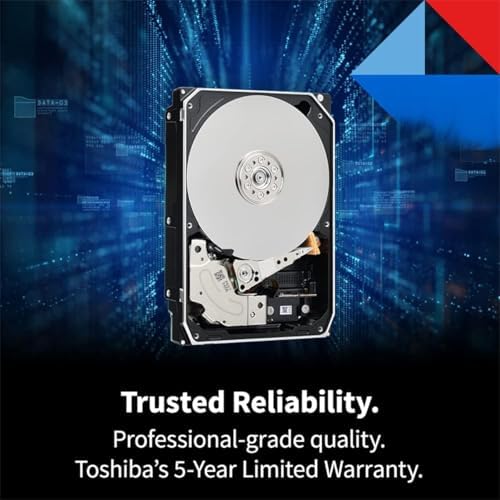 Toshiba X300 12TB Performance & Gaming 3 5 Inch Internal Hard Drive   CMR SATA 6 GB/s 7200 RPM 512 MB Cache   HDWR51CXZSTA
