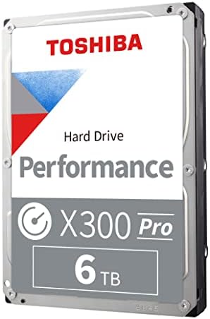 Toshiba X300 12TB Performance & Gaming 3 5 Inch Internal Hard Drive   CMR SATA 6 GB/s 7200 RPM 512 MB Cache   HDWR51CXZSTA