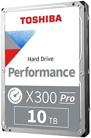 Toshiba X300 12TB Performance & Gaming 3 5 Inch Internal Hard Drive   CMR SATA 6 GB/s 7200 RPM 512 MB Cache   HDWR51CXZSTA