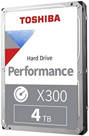 Toshiba X300 12TB Performance & Gaming 3 5 Inch Internal Hard Drive   CMR SATA 6 GB/s 7200 RPM 512 MB Cache   HDWR51CXZSTA