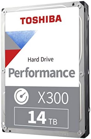 Toshiba X300 12TB Performance & Gaming 3 5 Inch Internal Hard Drive   CMR SATA 6 GB/s 7200 RPM 512 MB Cache   HDWR51CXZSTA