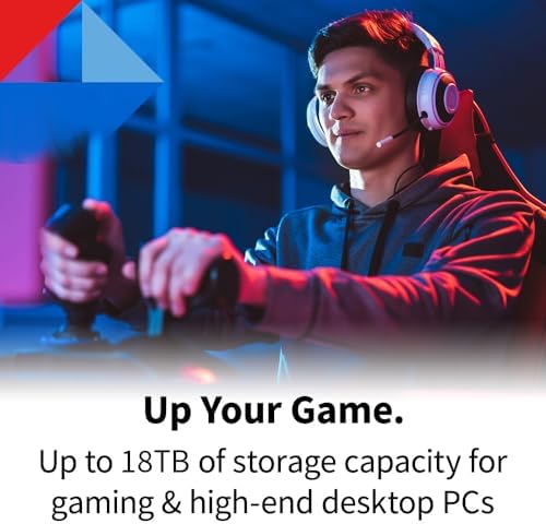 Toshiba X300 12TB Performance & Gaming 3 5 Inch Internal Hard Drive   CMR SATA 6 GB/s 7200 RPM 512 MB Cache   HDWR51CXZSTA