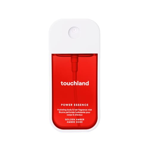 Touchland Hydrating Body & Hair Fragrance Mist  Peachy Lychee  2 FL  OZ  Travel Size Body Spray